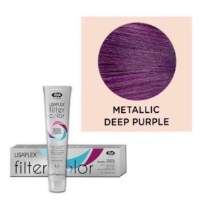 Lisaplex Filter Color ammóniamentes színezőkrém Deep Purple 100 ml