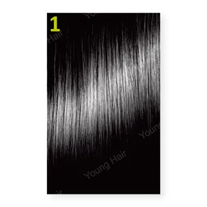 Native ammóniamentes krémhajfesték 100 ml / 1 fekete