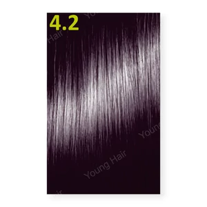 Native ammóniamentes krémhajfesték 100 ml / 4.2 viola barna