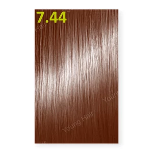 Native ammóniamentes krémhajfesték 100 ml / 7.44 intenzív rezes aranyszőke