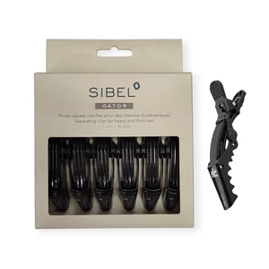 Sibel krokodil csipesz 11cm 6db