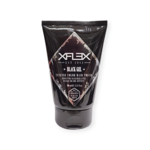 Xflex Black gél - fekete hajzselé 100 ml