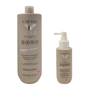 Y-Detox - zsíros, korpás hajra szett nagy kiszerelésben