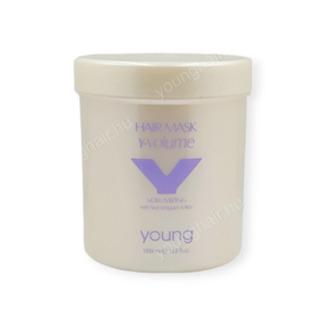 Young Volume - Hajpakolás volumen növelő Aloé Veraval és rizzsel 1000 ml