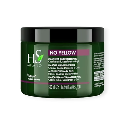 Pakolás No Yellow HS - hamvasító hajpakolás vadvirág mézzel 500 ml