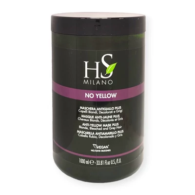 Pakolás No Yellow HS - hamvasító hajpakolás 1000 ml