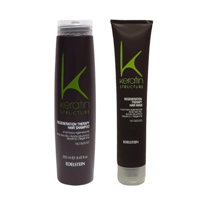 Keratin Structure hialuronsavas sampon 250 ml és pakolás 175 ml