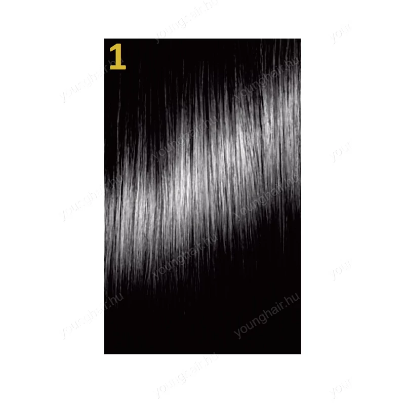 Color Beauty krémhajfesték 100 ml / 1 fekete