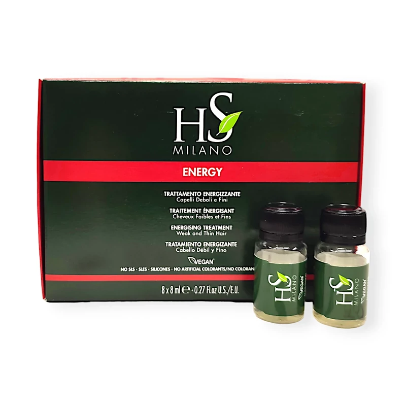 Ampulla Energy HS - energetizáló, hajhullás ellen bergamott kivonattal 8 x 8 ml