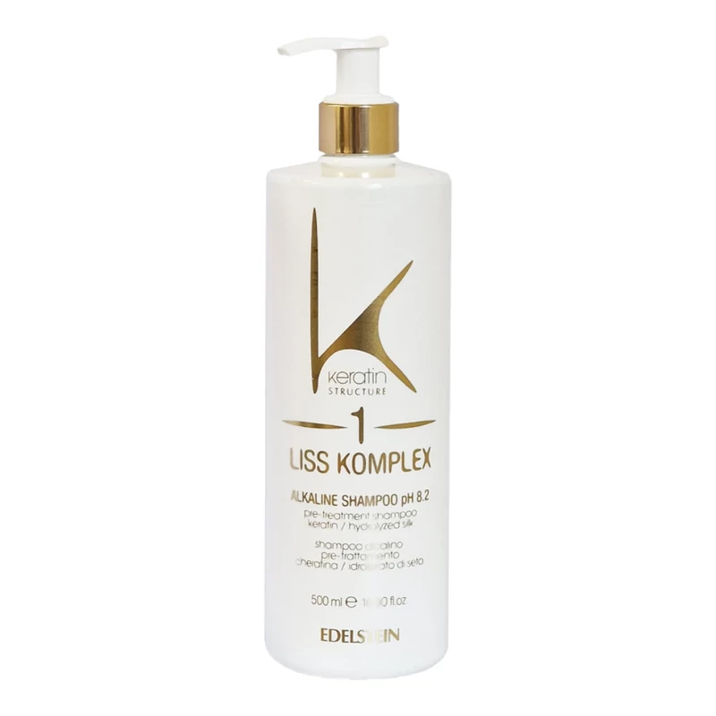 Keratin Structure Liss KomPlex 1 Lúgosító sampon (ph 8,2) 500 ml