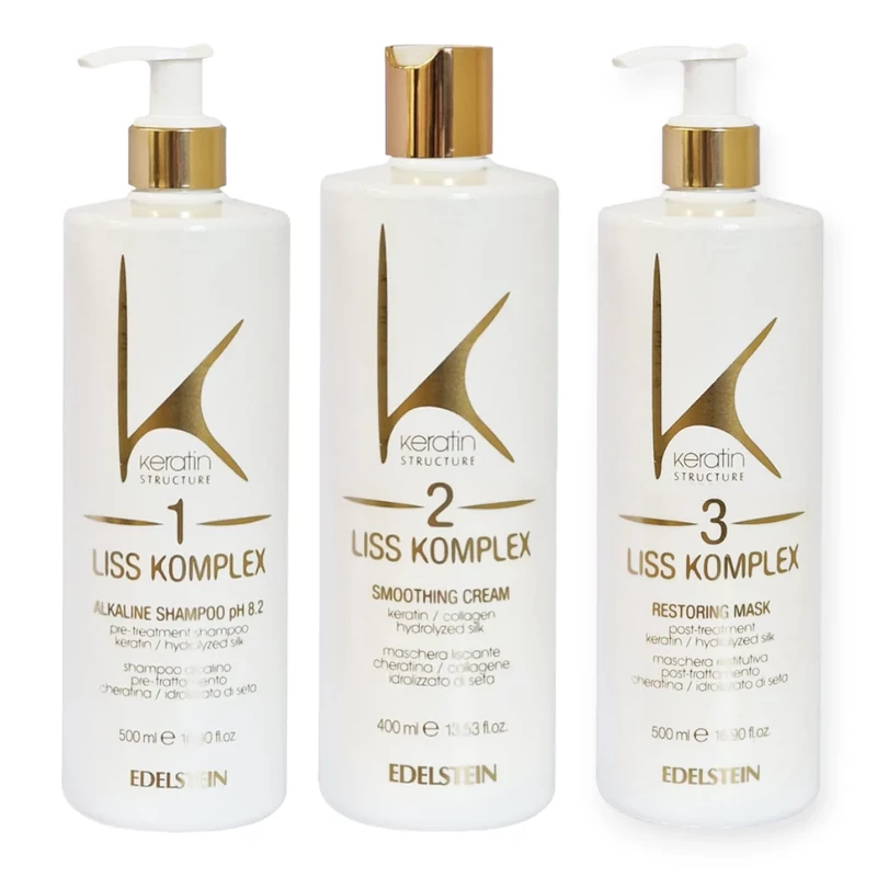 Keratin Structure Liss KomPlex szett (3 termék)
