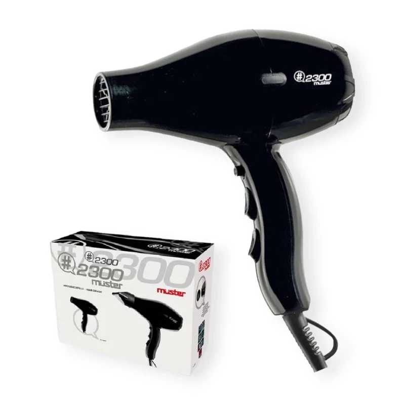Hajszárító Müster 2300 fekete