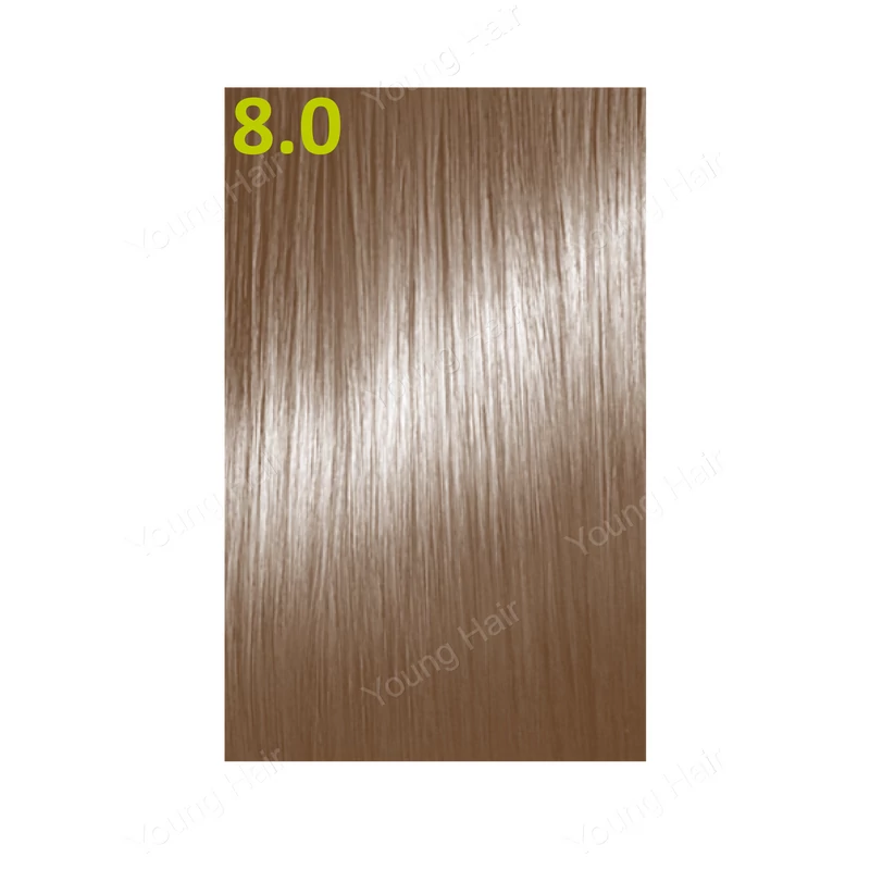 Native ammóniamentes krémhajfesték 100 ml / 8.0 intenzív világosszőke