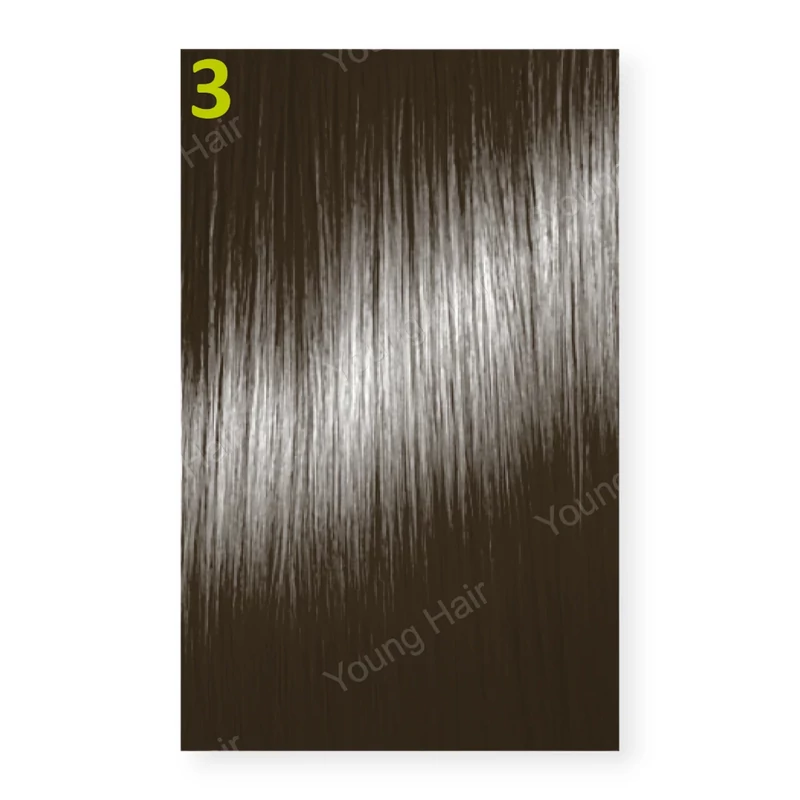 Native ammóniamentes krémhajfesték 100 ml / 3 sötét gesztenyebarna