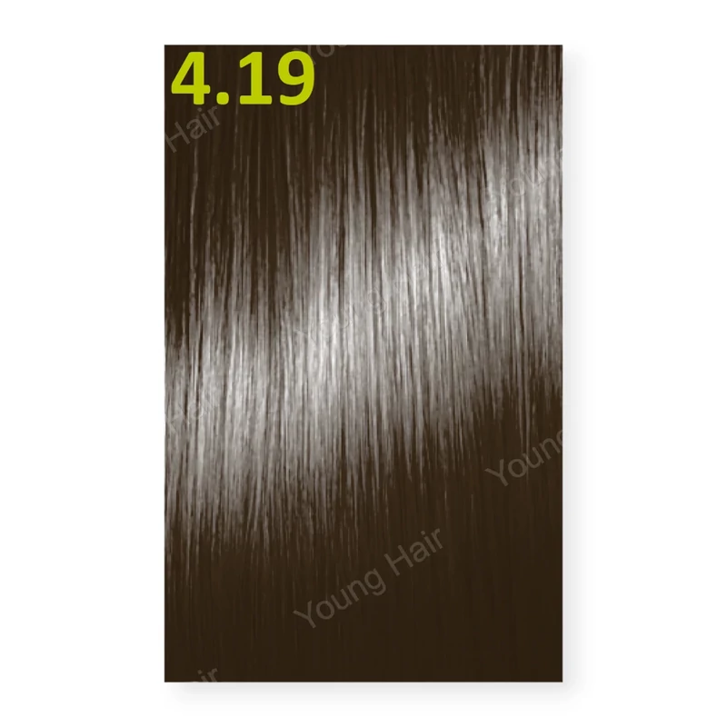 Native ammóniamentes krémhajfesték 100 ml / 4.19 jeges csokoládébarna