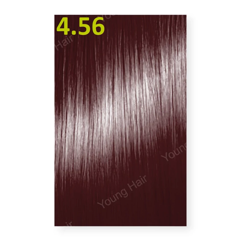 Native ammóniamentes krémhajfesték 100 ml / 4.56 - mahagóni vöröses barna