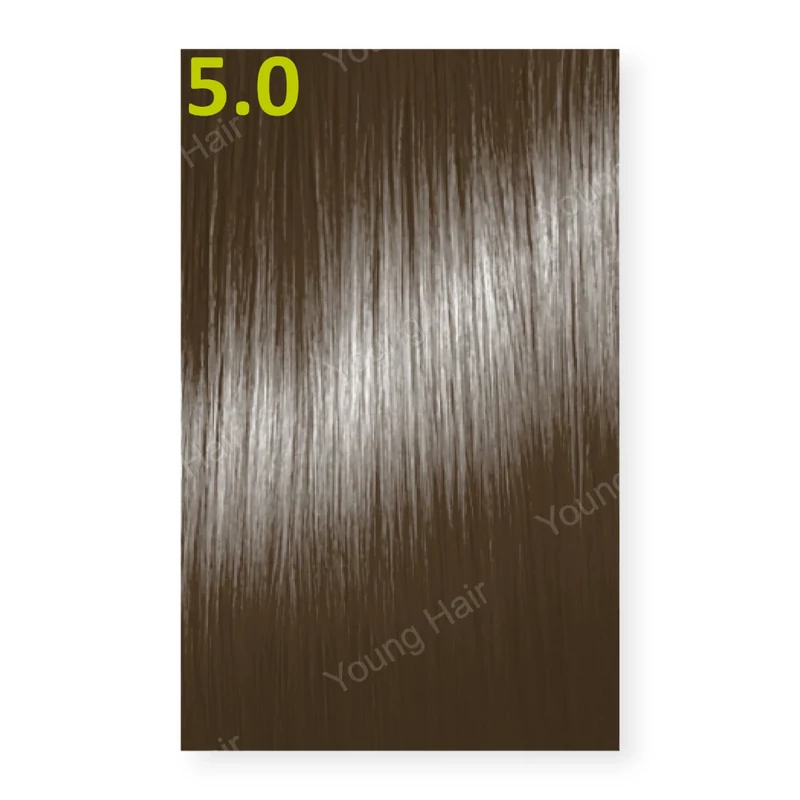 Native ammóniamentes krémhajfesték 100 ml / 5.0 intenzív világos gesztenyebarna