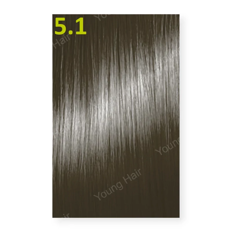 Native ammóniamentes krémhajfesték 100 ml / 5.1 hamvas világosbarna