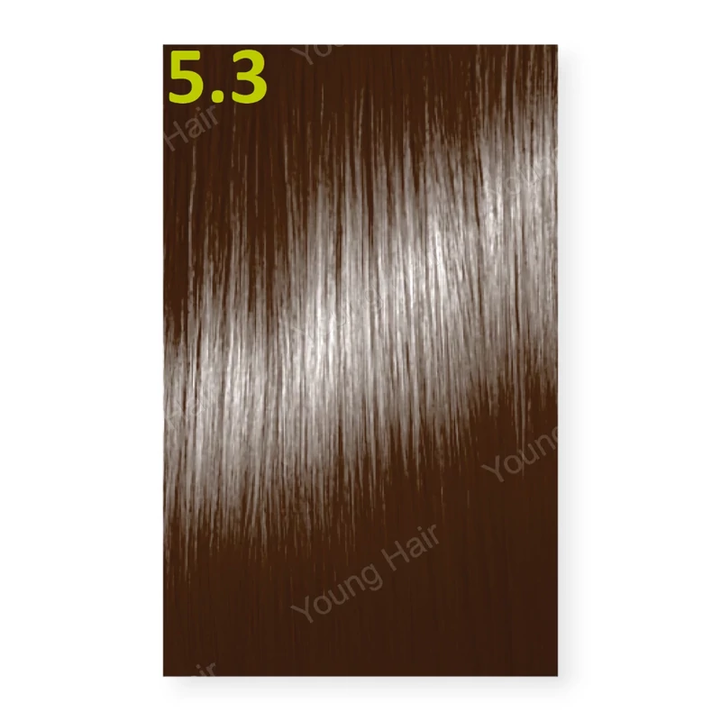 Native ammóniamentes krémhajfesték 100 ml / 5.3 világos aranybarna