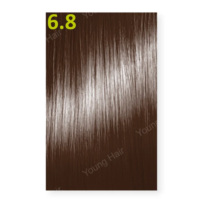 Native ammóniamentes krémhajfesték 100 ml / 6.8 sötét csokoládészőke