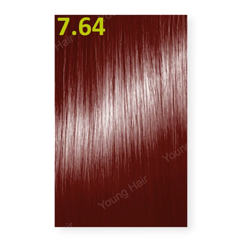 Native ammóniamentes krémhajfesték 100 ml / 7.64 rezes vörösesszőke