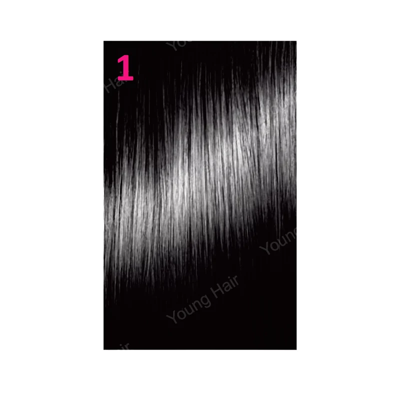 Young Color You Y-PLEX krémhajfesték 100 ml / 1 fekete