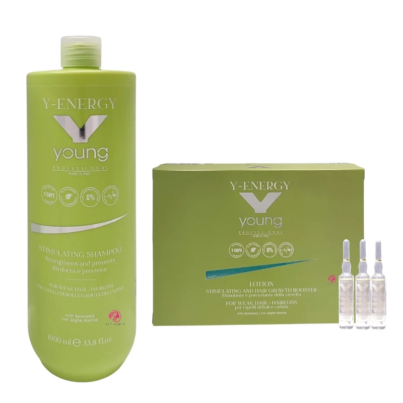 Y-Energy - hajhullás elleni szett nagy kiszerelésben
