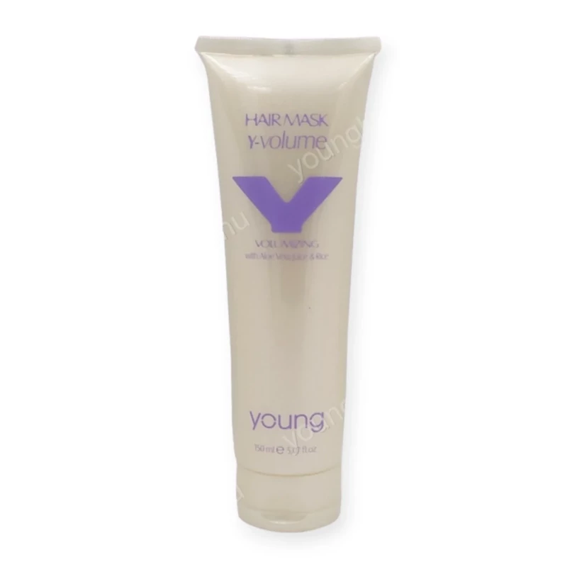 Young Volume - Hajpakolás volumen növelő Aloé Veraval és rizzsel 150 ml