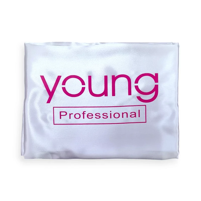 Beterítő kendő Young logós, fehér