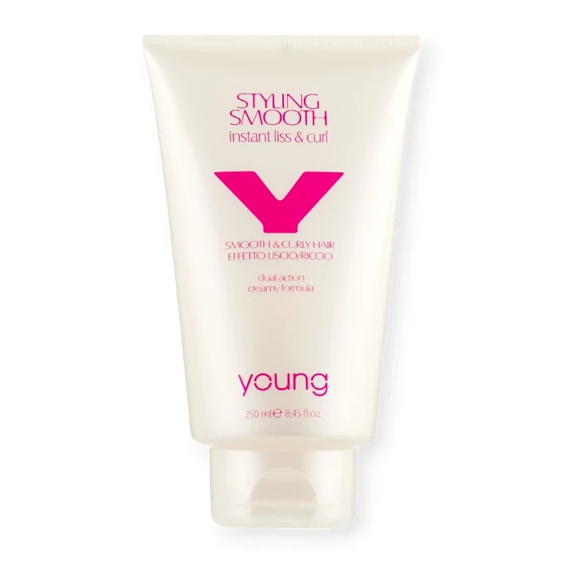 Hajegyenesítő és göndörítő krém Styling smooth 250ml